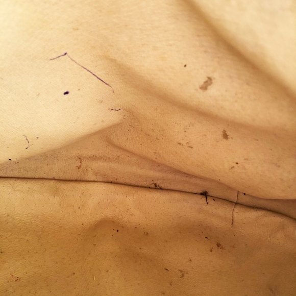 VINTAGE GUCCI WHITE LEATHER BAG HUGE HORSE BIT 60s - Picture 9 of 9